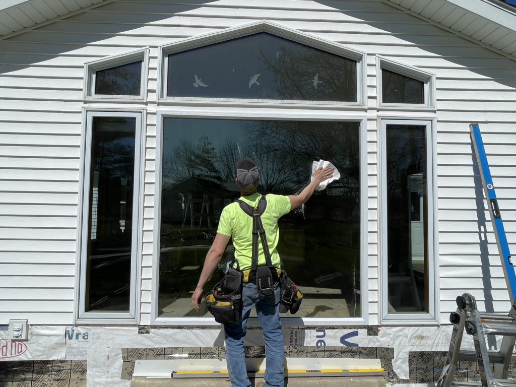 replace a large window